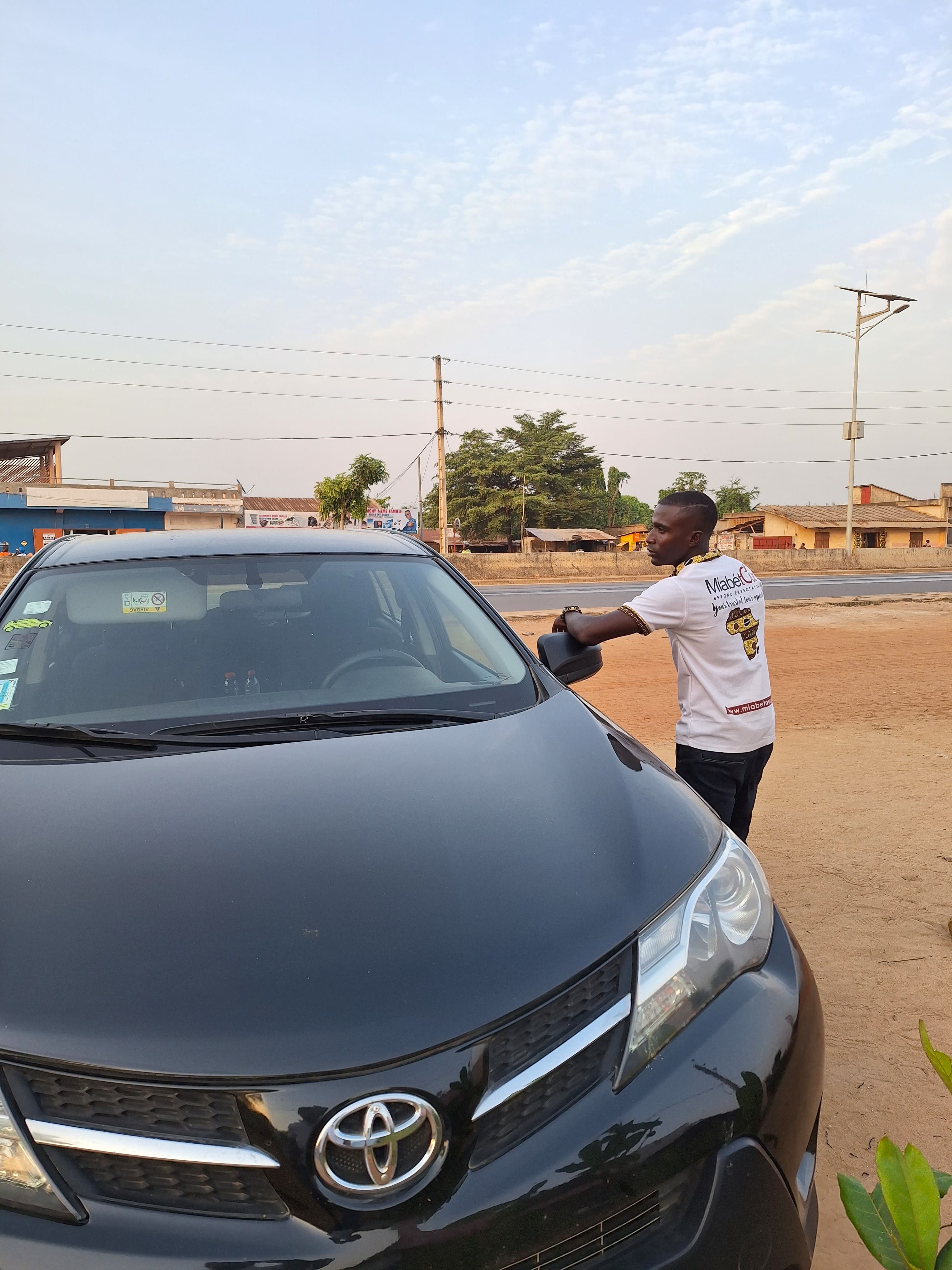 Private driver in west africa